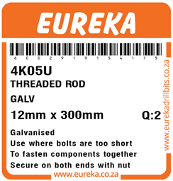 4K05 - Threaded Rod Galv -4K05_Label_T